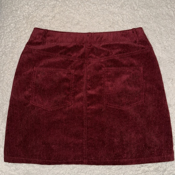 Ambiance Apparel Corduroy Mini Skirt Size Large - Picture 5 of 5